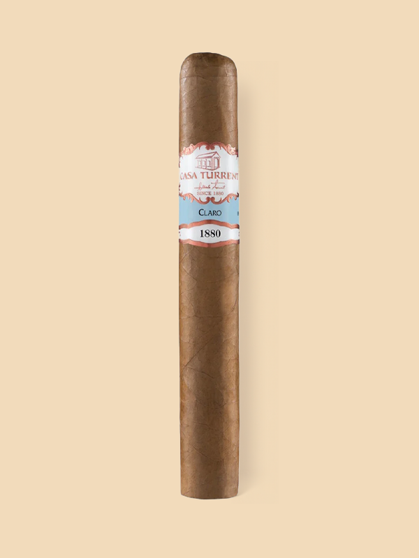 Puro mexicano suave Casa Turrent 1880 Claro Robusto de San Andrés Tuxtla capa clara